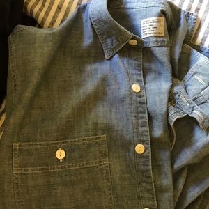 Chambray dress shirt